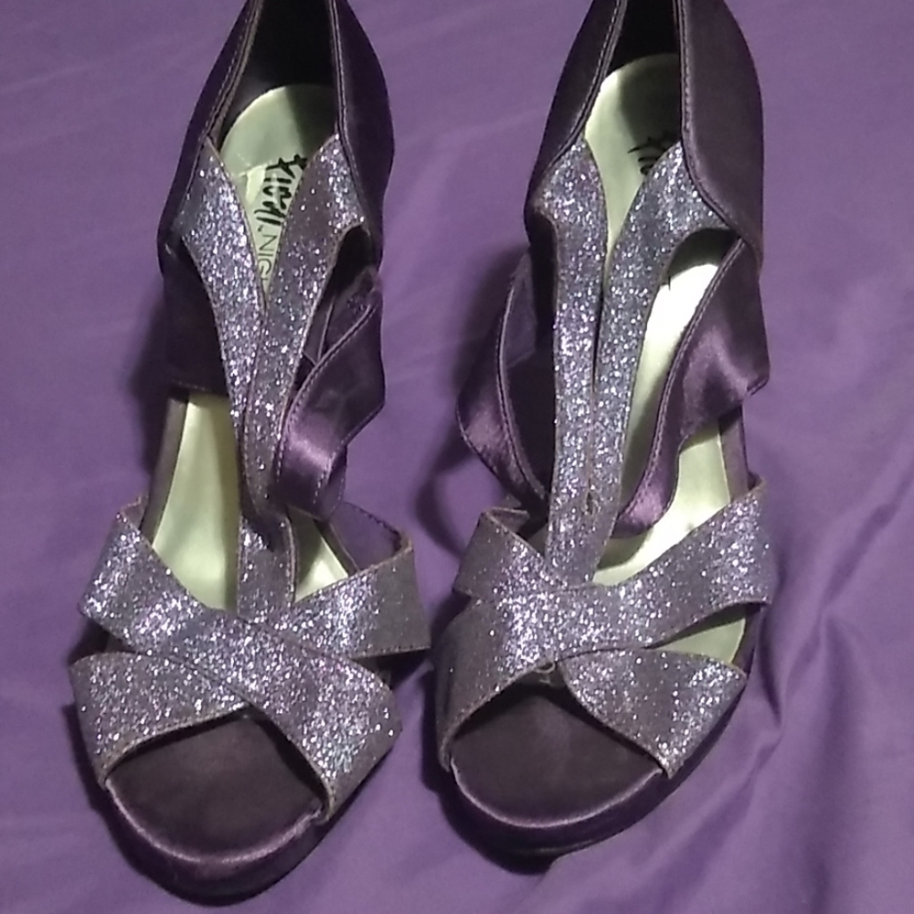 4 FOR $10 fioni Night  Glitter Clubbing Heels